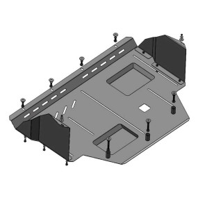 Bronex защита двигателя, КПП, радиатора Citroen Jumper I Standard