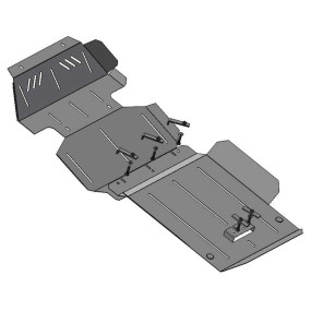 Bronex защита двигателя, КПП, радиатора Great Wall Wingle 5 2011- Standard