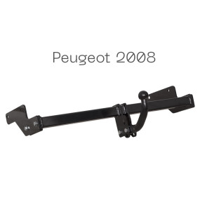 Фаркоп знімний на 2 болти - Peugeot 2008 2013-2019
