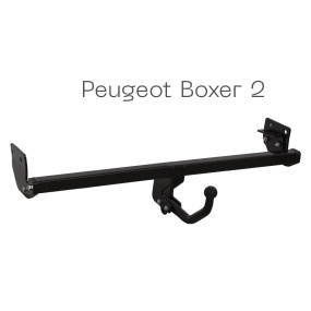 Фаркоп съемный на 2 болта на пластине литой - Peugeot Boxer 2
