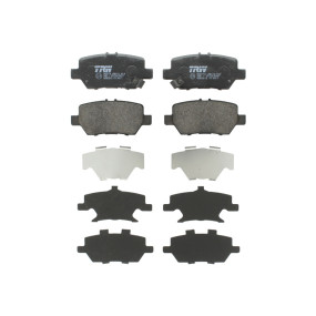 Тормозные колодки дисковые TRW GDB3512