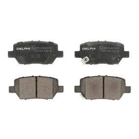 Тормозные колодки дисковые Delphi LP2160