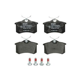 Тормозные колодки дисковые Delphi LP565