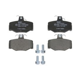 Тормозные колодки дисковые Delphi LP617