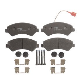 Тормозные колодки дисковые TRW GDB1703